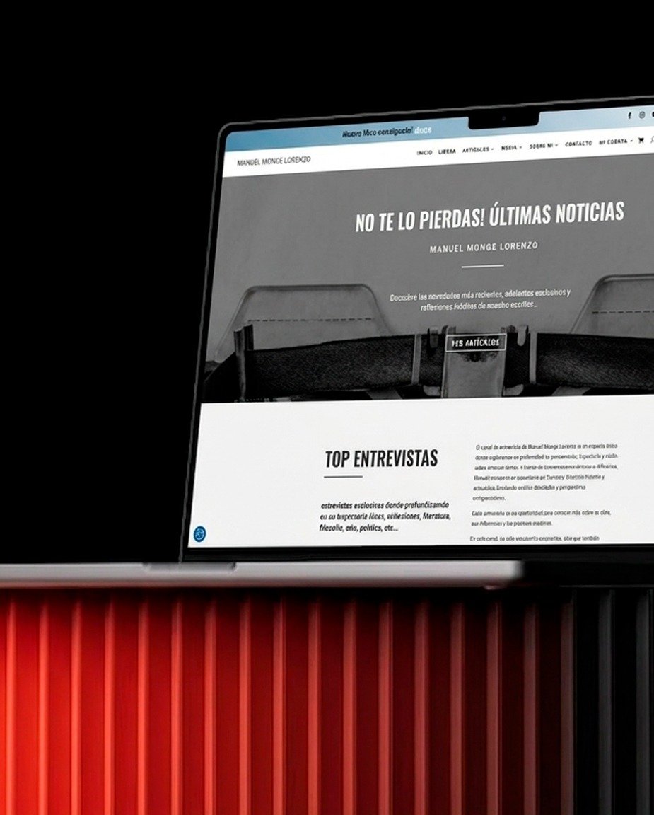 Bold typography poster